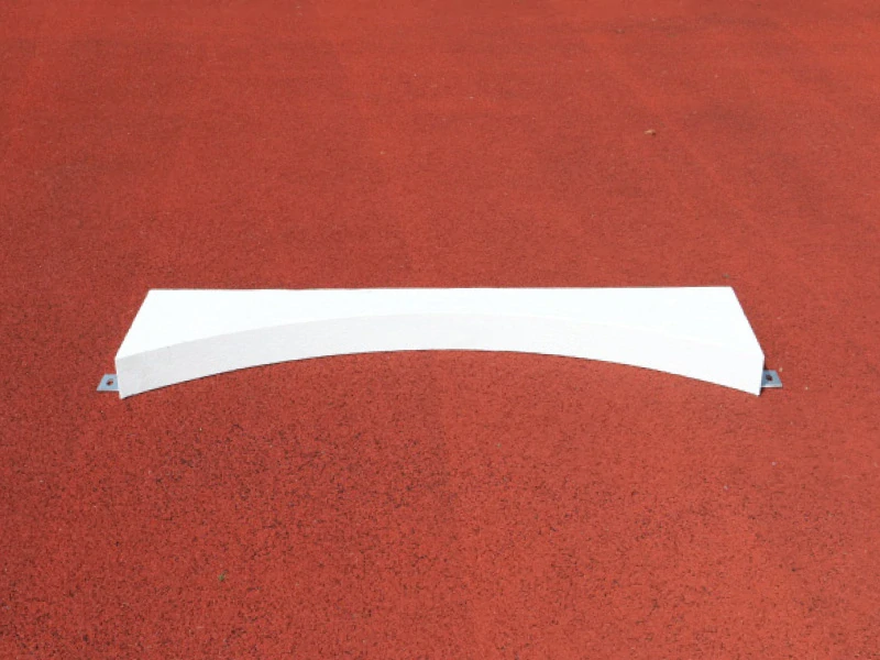 Zarážecí břevno pro vrh koulí z plného plastu (certifikace World Athletics)