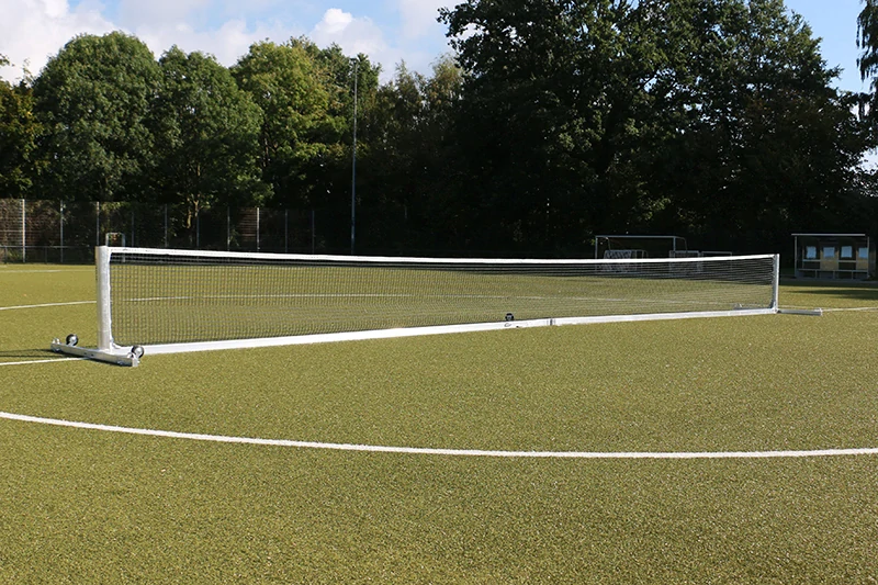 Profesionální mobilní tenisová sestava se sítí, skládací a pojízdná