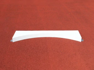 Zarážecí břevno pro vrh koulí z plného plastu (certifikace World Athletics)