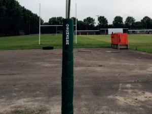 Ochranné polstrování na rugby brankové tyče