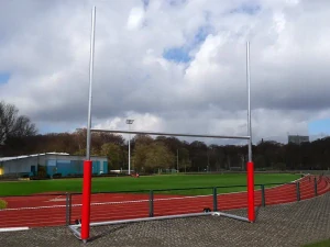 Mobilní rugby branka s kolečky