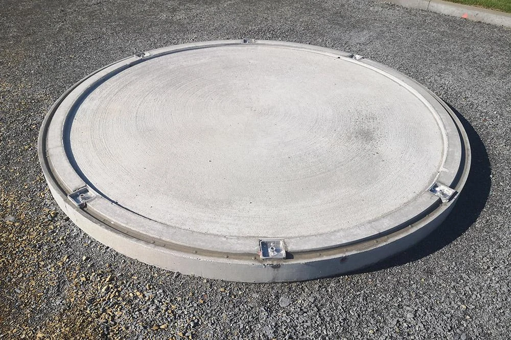 Kruh pro vrh koulí – betonový prefabrikát, bezbariérové provedení, World Athletics (Ø 213,5 cm)