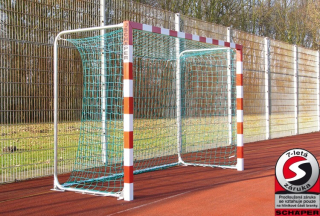 Házenkářská branka 3x2 m s volně zavěšenou sítí