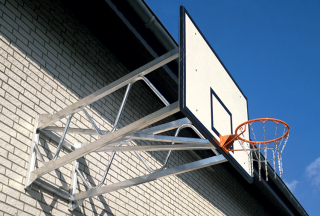 Basketbalová konstrukce na zeď